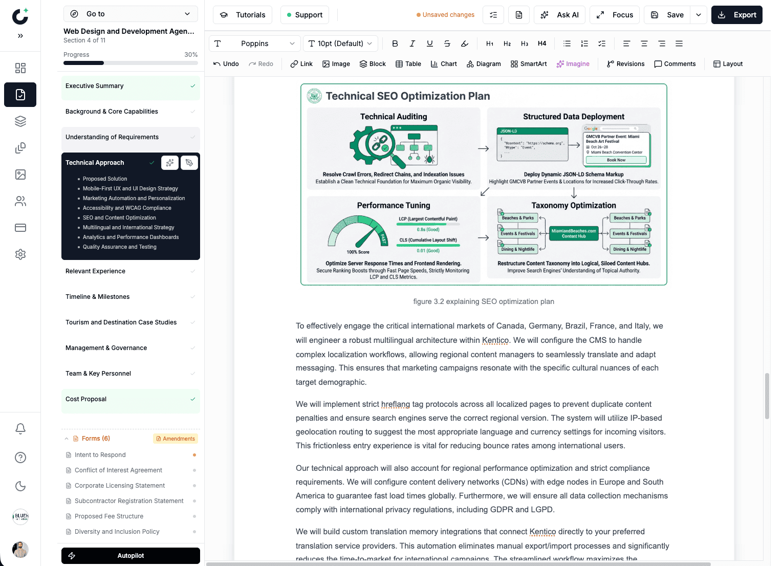 Craxy AI proposal writing platform