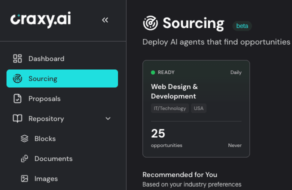 Introducing Agentic AI: Let AI Agents Find RFPs for You