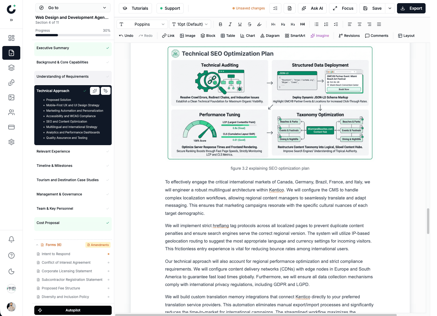 Craxy AI proposal writing platform
